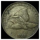 1858 Flying Eagle Cent NEARLY UNCIRCULATED