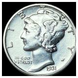 1931 Mercury Dime UNCIRCULATED