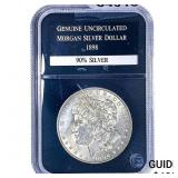 1898 Morgan Silver Dollar  GENUNC
