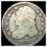 1831 Silver Capped Bust Dime NICELY CIRCULATED