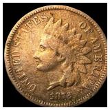 1873 Indian Head Cent NICELY CIRCULATED