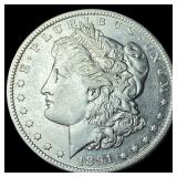 1891-O Silver Morgan Dollar CLOSELY  UNCIRCULATED