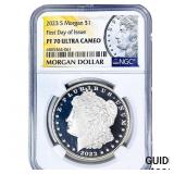 2023-S Morgan Silver Dollar NGC PF70 Ultra Cameo