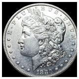 1880-O Micro O Morgan Silver Dollar CLOSELY  UNCI