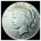 1928 Silver Peace Dollar UNCIRCULATED