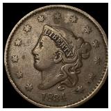 1834 Coronet Head Large Cent LIGHTLY CIRCULATED