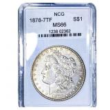 1878 Morgan Silver Dollar NCG MS66