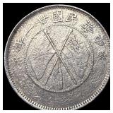 1932 China Yunnan SIlver 2 Jiao[20 Cents]