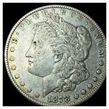 1878 Silver Morgan Dollar NEARLY UNCIRCULATED