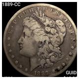 1889-CC Morgan Silver Dollar LIGHTLY CIRCULATED