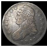 1813 Capped Bust Half Dollar NEARLY UNCIRCULATED