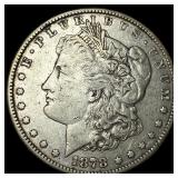 1878-S Silver Morgan Dollar NEARLY UNCIRCULATED