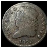 1825 Classic Head Half Cent NICELY CIRCULATED