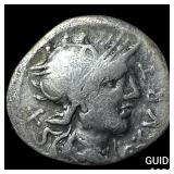 Roman Republic c. 117-116 BC Silver Deanrius