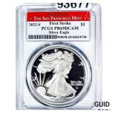 2022-S Silver Eagle PCGS PR69 DCAM