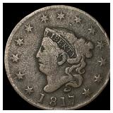1817 Large Cent NICELY CIRCULATED
