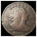 1803 Draped Bust Half Cent NICELY CIRCULATED