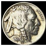 1920-S Buffalo Nickel NEARLY UNCIRCULATED