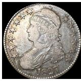 1827 Capped Bust Half Dollar LIGHTLY CIRCULATED