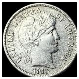 1915-S Silver Barber Dime HIGH GRADE