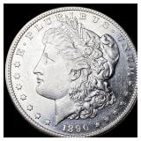 1890-S Morgan Silver Dollar CLOSELY  UNCIRCULATED