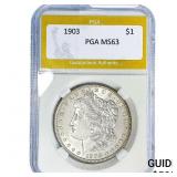 1903 Morgan Silver Dollar PGA MS63