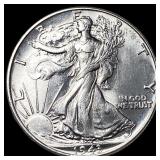 1943 Silver Half Dollar (Walking Liberty) UNCIRCUL