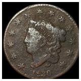 1840 Braided Hair Large Cent NICELY CIRCULATED