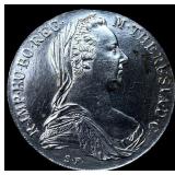 1780 Silver Maria Theresa Thaler HIGH GRADE