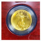 2009 Ultra High Relief Double Eagle Gold Coin 1 oz