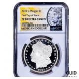 2023-S Morgan Silver Dollar NGC PF70 Ultra Cameo