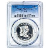 1956 Franklin Half Dollar PCGS PR67 CAM