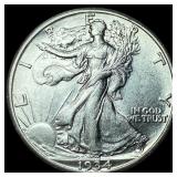 1934-S Silver Half Dollar Walking Liberty CHOICE A