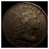 1794 Head of 95 Liberty Cap Large Cent