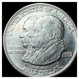 1923-S Silver Monroe Doctrine Centennial Half Doll