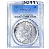 1900 Morgan Silver Dollar PCGS AU58