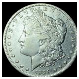 1889-O Morgan Silver Dollar NEARLY UNCIRCULATED