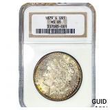 1879-S Morgan Silver Dollar NGC MS65