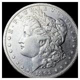 1892-S Silver Morgan Dollar ABOUT  UNCIRCULATED