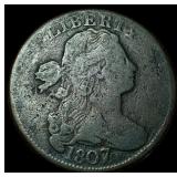 1807 Draped Bust Large Cent LIGHTLY CIRCULATED