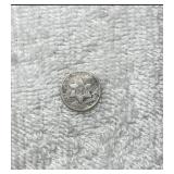 1851 Silver Three-Cent Piece LIGHTLY CIRCULATED