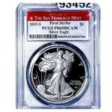 2022-S Silver Eagle PCGS PR69 DCAM