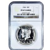 1964 Kennedy Half Dollar NGC PF67 Cameo