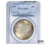 1899 Morgan Silver Dollar PCGS MS63