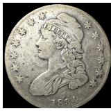 1834 Capped Bust Half Dollar LIGHTLY CIRCULATED