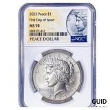 2023 Silver Peace Dollar NGC MS70