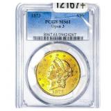 1783 $20 Gold Double Eagle PCGS MS61 Open 3