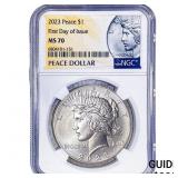 2023 Silver Peace Dollar NGC MS70