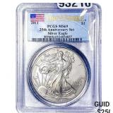 2011 Silver Eagle PCGS MS69