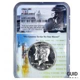 1964 Kennedy Half Dollar NGC PF68 Cameo